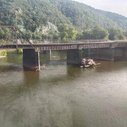 A desperate last-second point-and-shoot departing Harpers Ferry