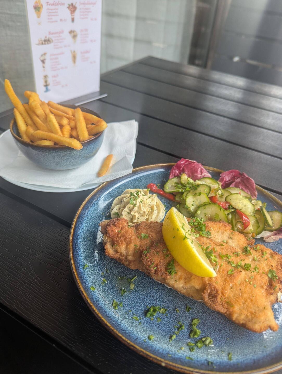 Lecker aber keine Radfahrer Portion