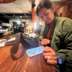 Dualingo at the bar
