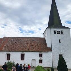 We visited the Bregninge Kirke, a 13th century church on the island.