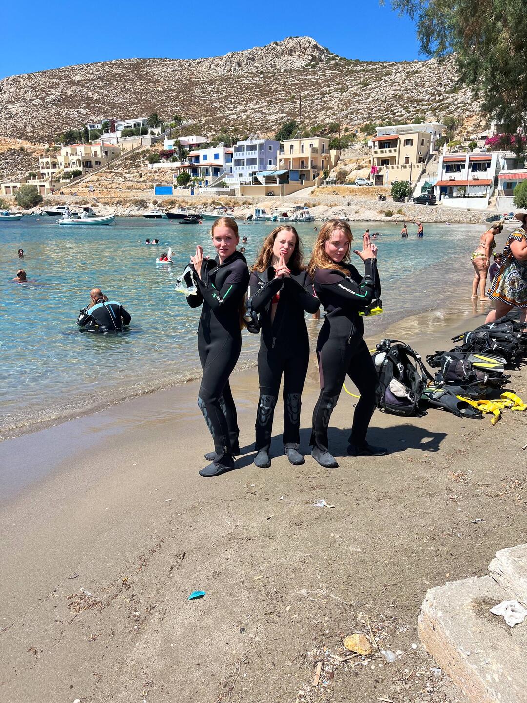 Charlie's Angels poses