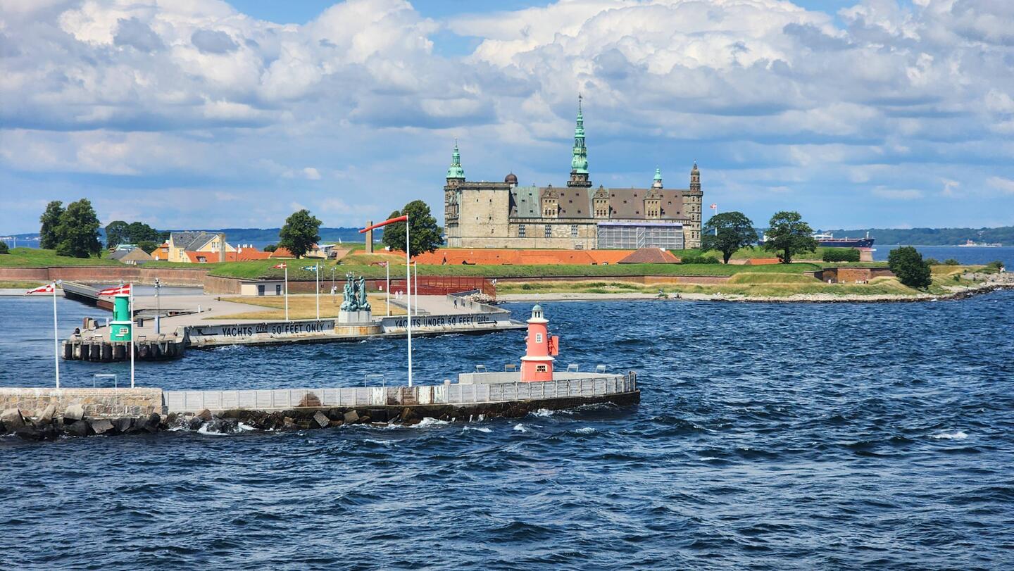 Kronborg Castle from the ferry