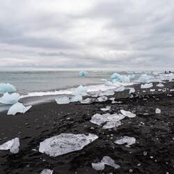 Der Diamond Beach... schon ohne Sonne