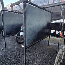 Bike wash bay