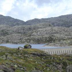 Svartavatnet Staudamm