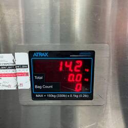 Ok... ca. 6 kg nach Hause geschickt 😄