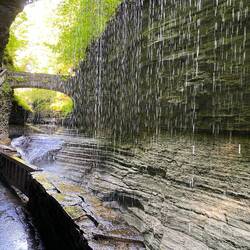 Wie bei niagara: walk behind the falls🙃