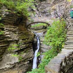 17 waterfalls on the 1.5 miles gorge walk