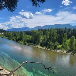 Auch am zweiten Tag gab es wieder schöne Seen und viele kleine Bäche zu bestaunen