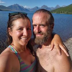 Ein weiteres seltenes Fundstück: ein Selfie mit Carsten