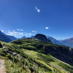 Ein schönes Bergpanorama begleitete uns den ganzen Tag
