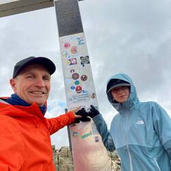 Paula's 1. und mein 2. 3.000er - Pitz Faschalba (3.048m)