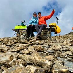 Kronen Joch (2.980m) ... und wieder in die 🇨🇭