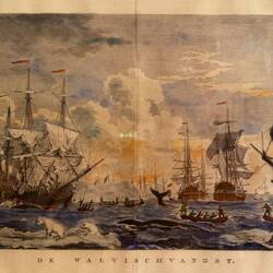 Walfischfang im 17. Jahrhundert.