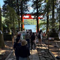 Queuing up for "the" Insta photo