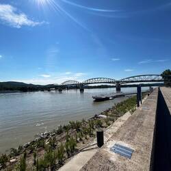Maria bridge. We are actually in Slovakia.