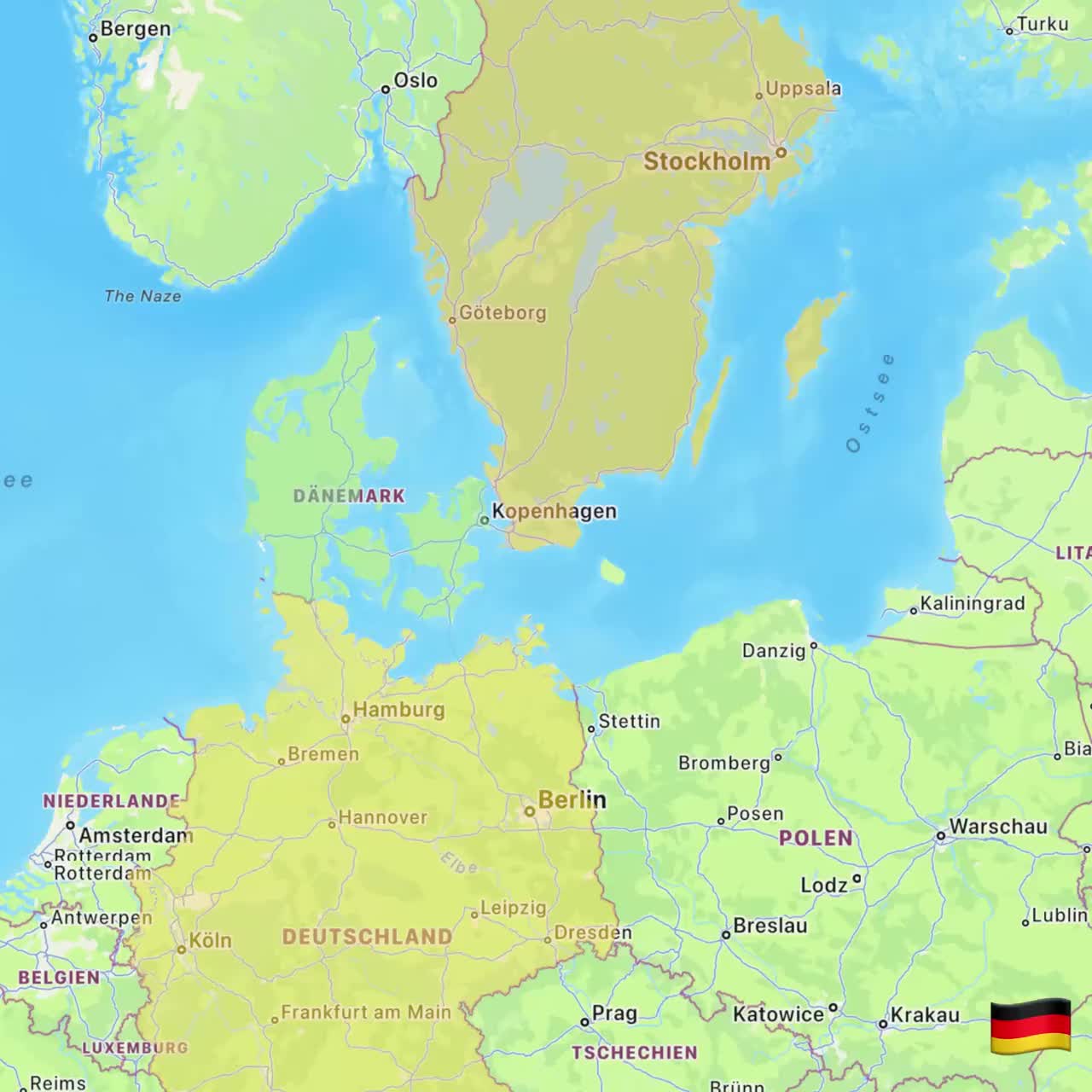24h von Tür zu Tür - mit 6h Aufenthalt in Berlin