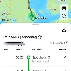 Von Stockholm nach Ö- vik