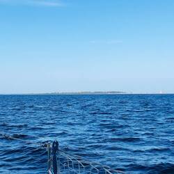 Land nach 6h offenem Meer