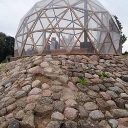 Toll, die öffentliche Sauna an der Venta