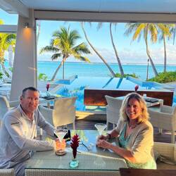 Post hike cocktail 🍹