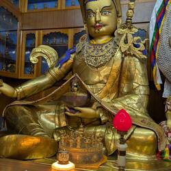 In der Residenz des Dalai Lama