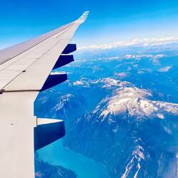 Anflug auf Vancouver