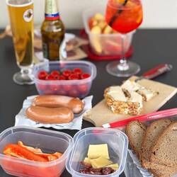 Board-Küche anstatt Dinner 🤷‍♀️
