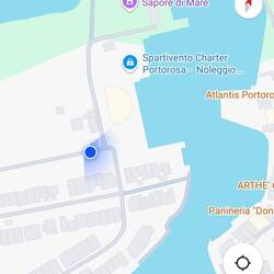 Kurz vor der Ankunft