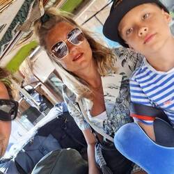 Heute haben wir ein Taxi genommen - die Kutsche