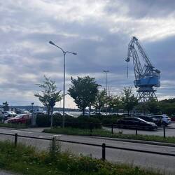 Der Hafen von Ö-vik
