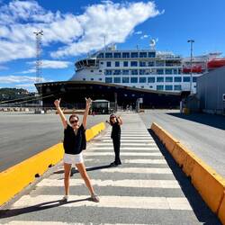 Retour à notre bâteau pour reprendre le large...