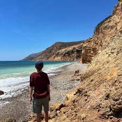 Belle plage, mais un peu sauvage pour baignade ou pic-nic