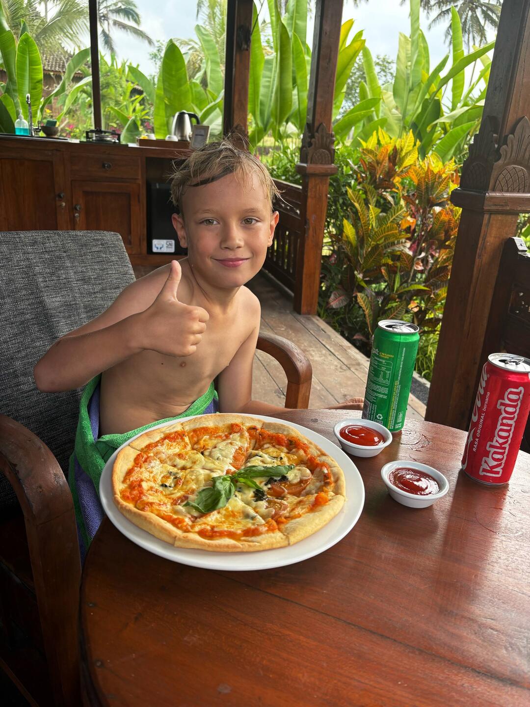 Pizza geht hier immer