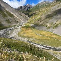 On the route towards Galibier