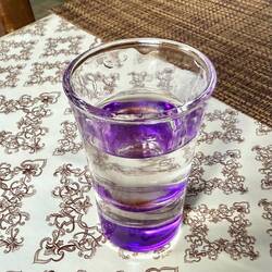 Der Begrüssungsschnaps meiner heutigen Unterkunft, die mir von Josefine & Ovi empfohlen wurde.