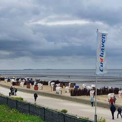 Wattenmeer, im Hintergrund Neuwerk