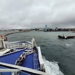 Einlaufen in Helsingborg