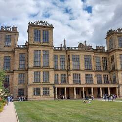 Hardwick Hall is one of the finest Elizabethan buildings in the UK