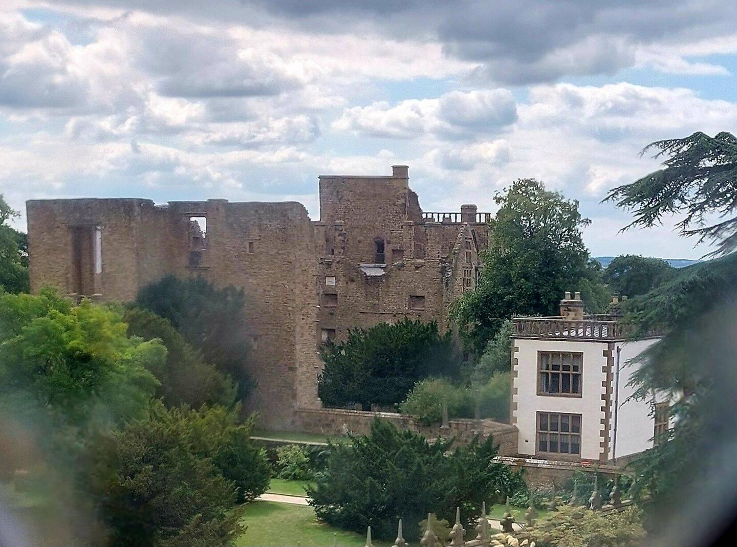 Old Hardwick Hall (viewed from "new" Hardwick Hall)