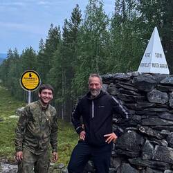 Vom nördlichsten Punkt dieser Grenze heute knapp 200 km entfernt am südlichsten.