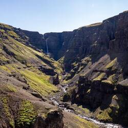 Strútsfoss zwar mit Sonne, aber falsche Tageszeit 🤷‍♀️