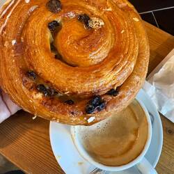 The people of Cee know from bakeries! This was maybe the best pastry of the trip.
