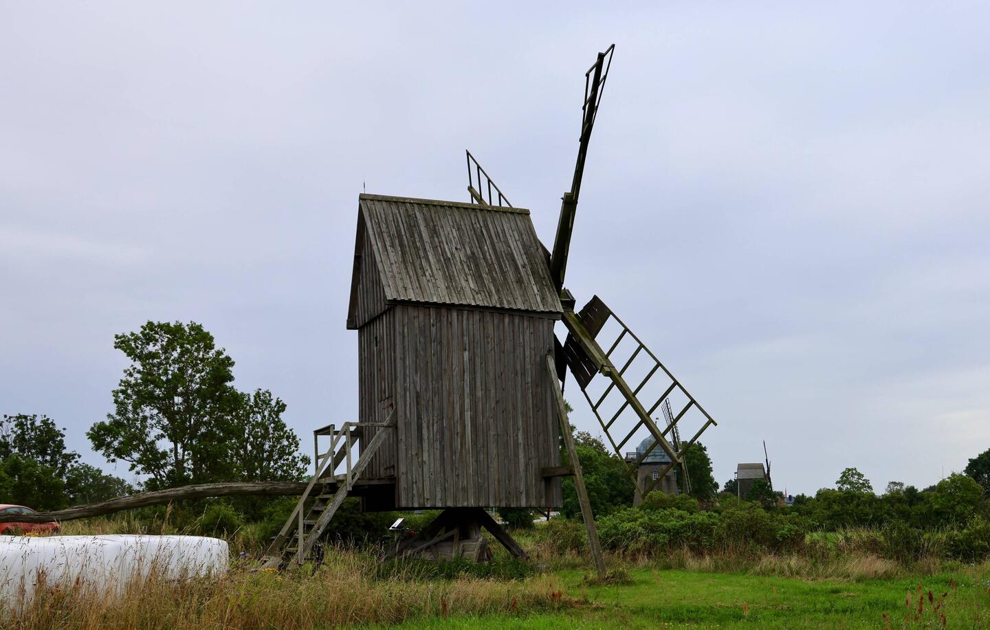 Die 3 Königsmühlen am höchsten Punkt von Öland.