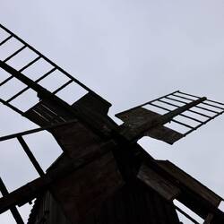 Liebevoll restauriert. Eine Mühle war noch funktionsfähig.