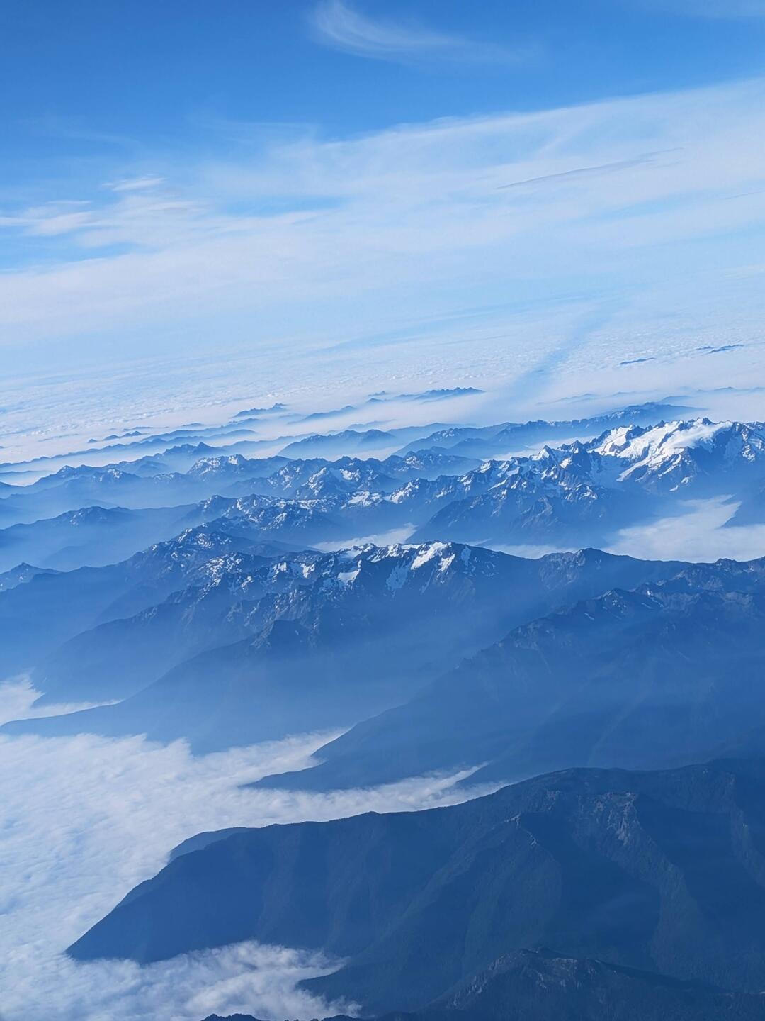 View from my window on the approach to Seattle.