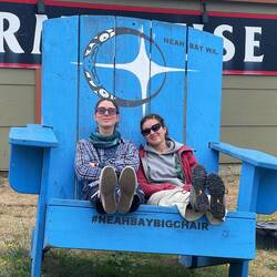 Big Chair gibt es ganz schön viele in Neah Bay