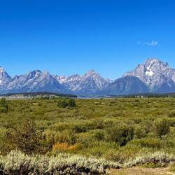 Die Grand Teton Range