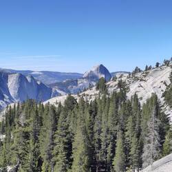 Rückseite des Half Dome mit Sub Dome