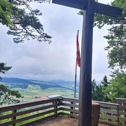 Aussicht von der "Uf der Flue"